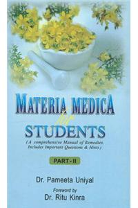 Materia Medica for Students
