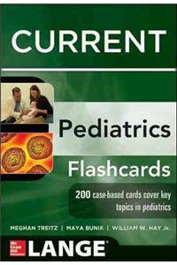 Lange CURRENT Pediatrics Flashcards