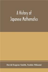 history of Japanese mathematics