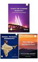 PMF IAS Geography Books Combo - Physical, Indian, Human and Economic Geography