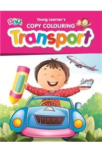 Transport Copy Colouring Book