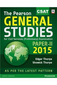 The Pearson General Studies for Civil Services (Preliminary) Examination Paper -II 2015