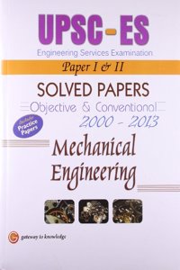 Upsc-Es Mechanical Engineering Obj. & Conv. Solved Papers I & Ii