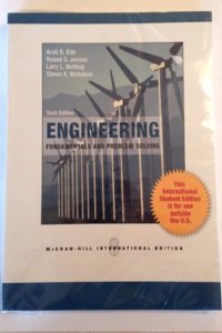 Engineering Fundamentals And Problem Solving 6ed