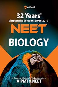 32 Years' Chapterwise Solutions CBSE AIPMT & NEET Biology 2020