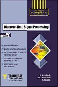 Discrete Time Signal Processing for BE Anna University R-17 CBCS (V-ECE - EC8553)