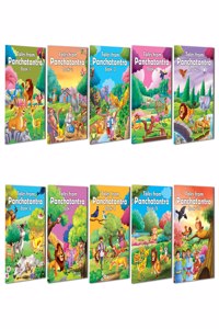 Tales from Panchatantra - A Pack of 10 Books | Traditional Panchatantra Stories for Children Age 4+