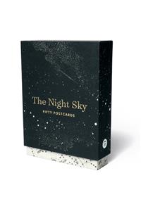 Night Sky: Fifty Postcards (50 Designs; Archival Images, NASA Ephemera, Photographs, and More in a Gold Foil Stamped Keepsake Box;)