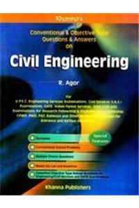 Khanna'S Conventional & Objective Type Questions & Answers On Civil Engineering Pb