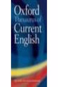 Oxford Dictionary & Thesaurus Of Current English