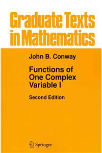 Functions of One Complex Variable I