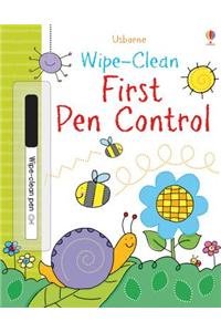 Wipe-clean First Pen Control