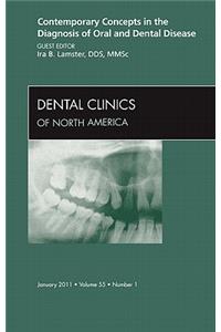 Contemporary Concepts in the Diagnosis of Oral and Dental Disease, an Issue of Dental Clinics