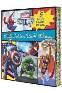 Marvel Little Golden Book Library (Marvel Super Heroes)