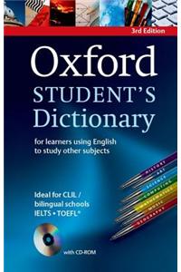 Oxford Student's Dictionary Paperback with CD-ROM