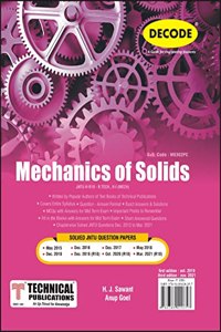 Decode - Mechanics of Solids for JNTU-H 18 Course (II - I - MECH. - ME302PC)