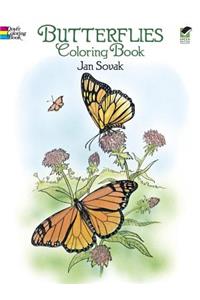 Butterflies Coloring Book