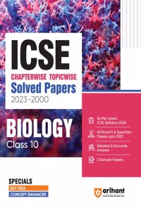 Icse Chapter-Wise  Solved Papers Biology