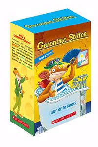 Geronimo Stilton 1 to 10 - Set of 10 Books with New Covers