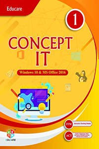 Concept IT - 1 (Windows 10 & MS Office 2016)