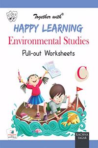 Happy Learning Pullout Worksheets Environmental Studies C for UKG