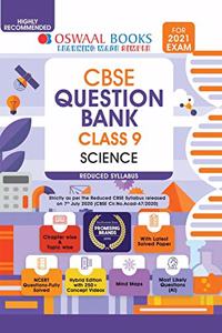 Oswaal CBSE Question Bank Class 9 Science (Reduced Syllabus) (For 2021 Exam)