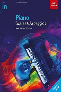 Piano Scales & Arpeggios, ABRSM Initial Grade