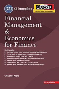 Taxmann's CRACKER for Financial Management & Economics for Finance - Covering Past Exam Questions, RTPs & MTPs of ICAI, Chapter-wise Summary Notes with Formulae | CA-Inter | New Syllabus