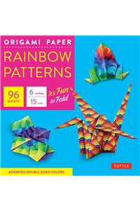 Origami Paper 100 Sheets Rainbow Patterns 6 (15 CM)