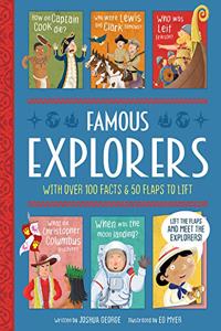 Famous Explorers - Interactive History Book for Kids