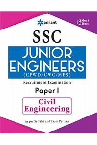 SSC Junior Engineerings (Civil Engineering) Recruitment Examination - Paper 1