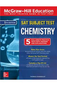 McGraw-Hill Education SAT Subject Test Chemistry, Fifth Edition