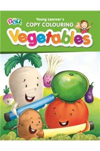 Vegetables Copy Colouring Book