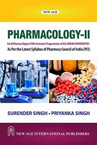 Pharmacology-II (As Per the Latest Syllabus of Pharmacy Council of India (PCI))