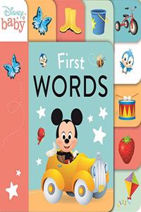 Disney Baby: First Words (9 Tabbed Boards)