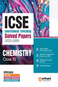 Icse Chapter-Wise  Solved Papers Chemistry