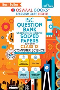 Oswaal ISC Question Bank Class 12 Computer Science Book (For 2023 Exam)