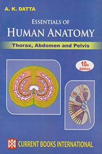 Essentials Of Human Anatomy Thorax, Abdomen And Pelvis Vol-I
