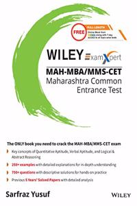 Wiley's ExamXpert MAH - MBA / MMS CET Maharashtra Common Entrance Test