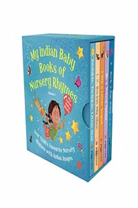 My Indian Baby Book of Nursery Rhymes Vol 1 (Boxset of 5 Books): Box set 1