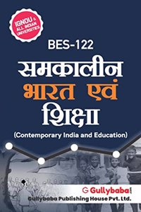 BES122 Samkalin Bharat Avm Shiksha (IGNOU Help book for BES-122 in Hindi Medium) - 2018