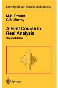 First Course in Real Analysis