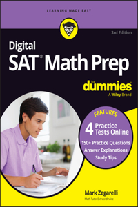 Digital SAT Math Prep for Dummies, 3rd Edition