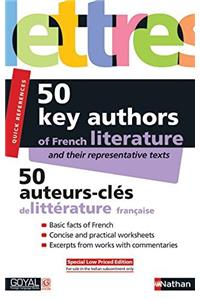 50 Key Authors of French Literature