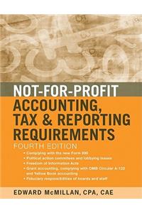 Not-For-Profit Accounting, Tax, and Reporting Requirements