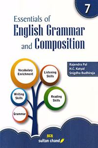 ICSE Essentials of English Grammar and Composition - Class 7 (2018-19 Session)