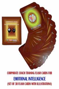 Corporate Coach - Training Flash Cards for Emotional Intelligence (Set of 30 Flash Cards with Illustrations)