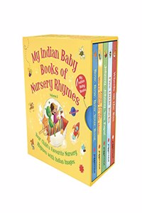 My Indian Baby Book of Nursery Rhymes Vol 2 (Boxset of 5 Books): Boxset 2