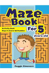 Maze Book For 5 Years old