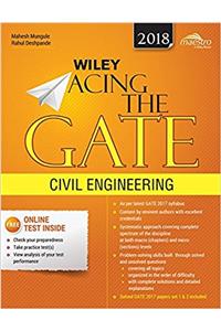 Wiley Acing The Gate: Civil Engineering, 2018ed